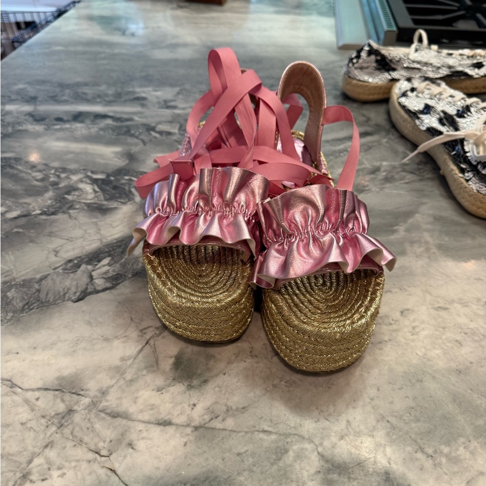 ASOS pink espadrilles.   10